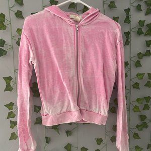 Forever 21 Cropped Zip Hoodie